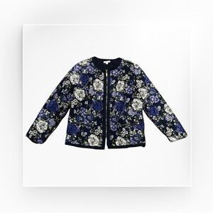 CHARTER CLUB Floral Jacket, size XL